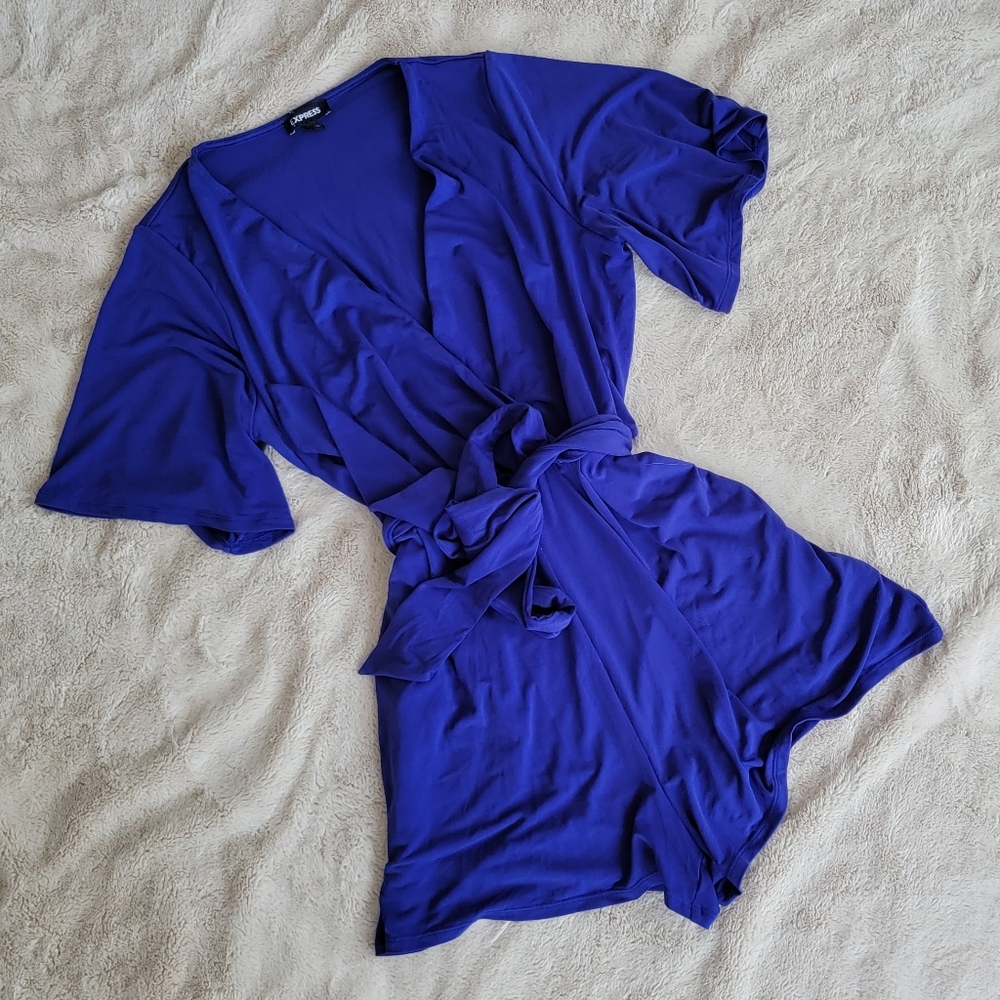 Express Blue Romper
